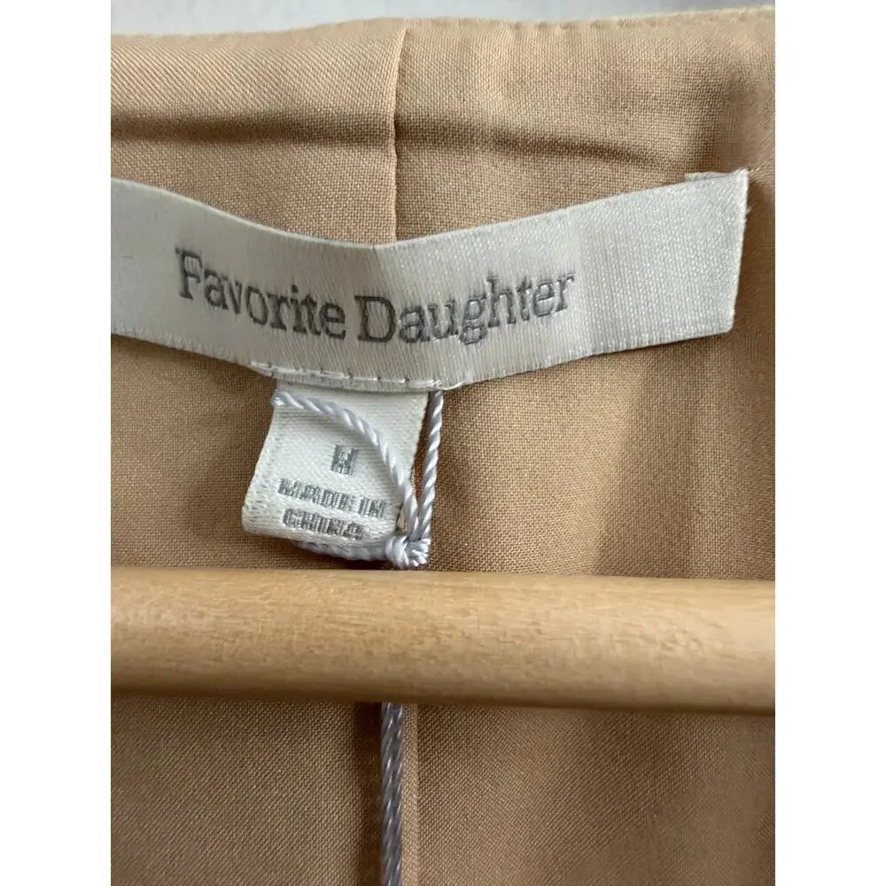 Favorite Daughter Beige Tailored Vest - Picture 9 of 9